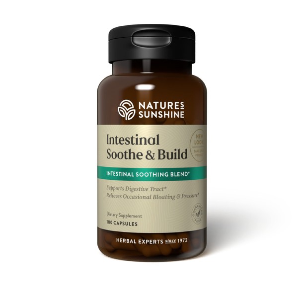 Nature's Sunshine Intestinal Soothe and Build 100 Capsules