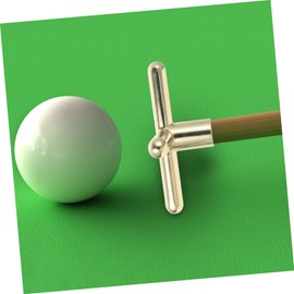 GANAZONO Metal Pool Cue Rack Durable Billiards Cue Support for Optimal Angles Portable Snooker Accessory with Height and Easy Installation for All Skill Levels