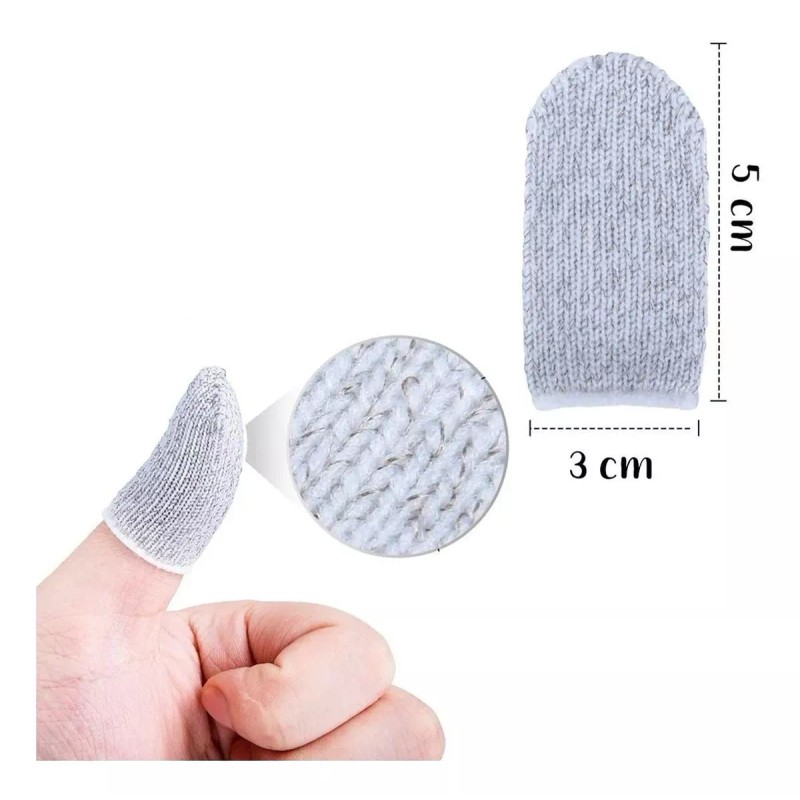 Veraly Funda Touch Dedo Flexible Teléfono Móvil Dispara Apunta 2pz