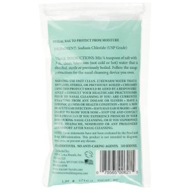 Ancient Secrets Nasal Cleansing Pot Salt - Bag, 8 Ounce - 6 per case.