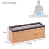 Woodluv Tea Box, Tea Bag Organiser, Tea Box for Tea