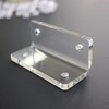 4 x V2, 5 mm thickness, angle L brackets, polished