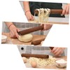 Ipetboom Head Wooden Rolling Pin Non Stick Dough Roller for