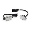 iJDMTOY Clear Lens 60-SMD LED Front Grille Running Lights and