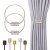 TopHomer 2 Pack Magnetic Curtain Tie Backs - 16.14in/41cm Handmade