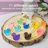 Mini Ducks Pack of 110 Luminous Ducks, Tiny Ducks, Resin