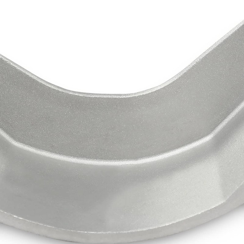G-PLUS Silver Pontoon Boat Aluminum Corner Cap F-22 C-shaped 1-1/2
