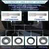 5 on 4.5 Trailer Hub Kit for 2000lb 1'' or