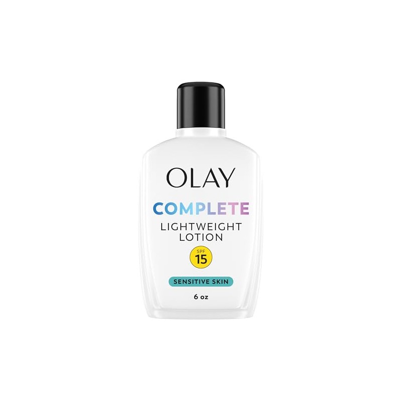 Olay Complete Lotion Moisturizer with SPF 15 Sensitive, 6.0 oz