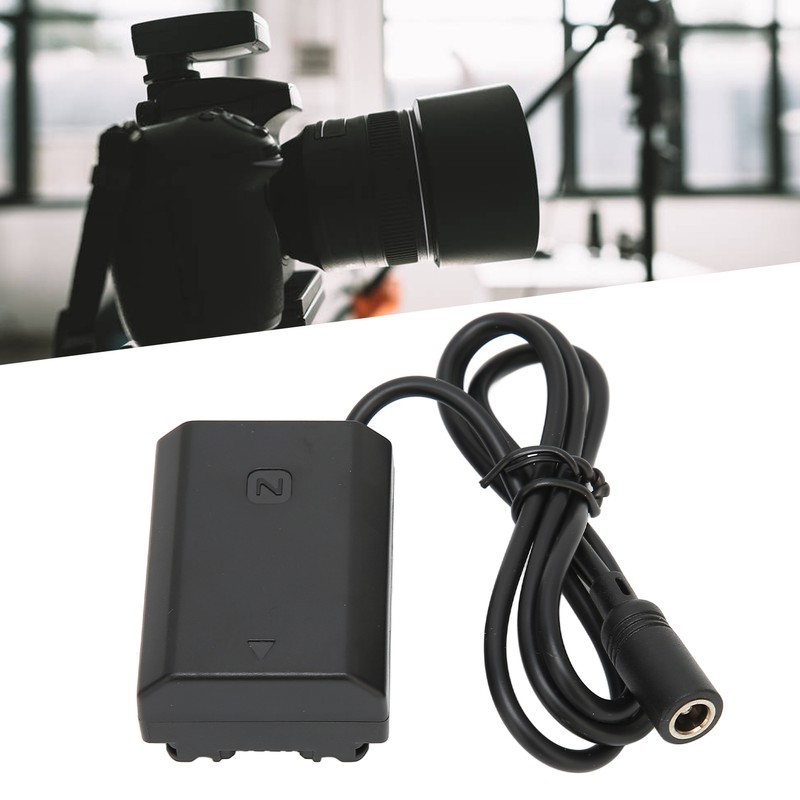 FZ100 Dummy Battery DC Coupler Power Adapter Compatible for A7c