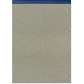 Silvine A4 Refill Pad - Ruled 5mm squares, 160 pages of 75gsm paper. Ref A4RPX (210 x 297mm)