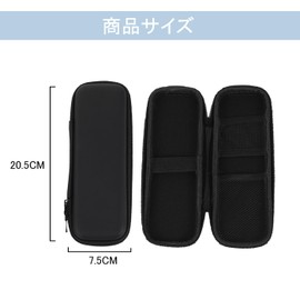 LUYING Makeup Brush Storage, Portable, Makeup Brush Pouch, Compact, Large Capacity, Portable, Brush Storage, Simple, Cute, Small Items, Stylish, Business Trips, Travel (Large), Black