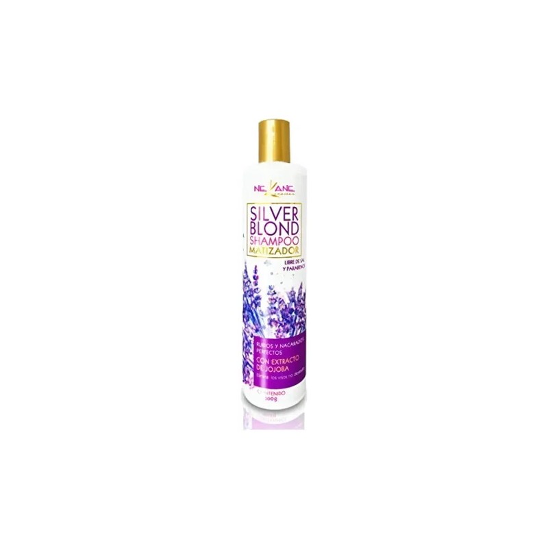 Shampoo Matizador Silver Percapelli 300ml Libre De Sal