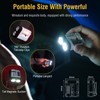 BORUIT U6 LED Small Powerful Flat EDC Flashlight with Clip,Super