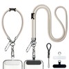 BFSD·DM Cell Phone Lanyard,4× Pads,1× Phone Leash,3× Adjustable Finger Strap,Universal