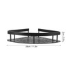 Triangular Shower Shelf Punch Free Rustproof Aluminum Shower Corner Shelf
