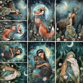 Hugging Rice Papers, 29 x 29 cm (2 Sheets) - Decoupage Paper, 16 Designs for Collage, Mixed Media, Card Making and Crafts, Decoupage by CRAFT KREATIVELY