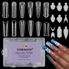 Does not apply 288PCS Nail Dual Forms for French Nails,