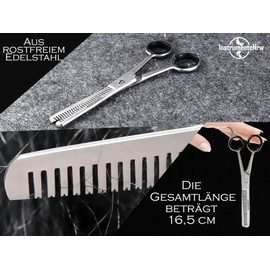 Effilierschere Haarschere 6 Zoll 16,5 cm aus rostfreiem Edelstahl
