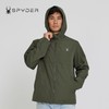 Spyder Packable Rain Jacket Men – Waterproof Windbreaker with Hood,
