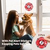 3-Flap Dog Door, Large Doggy Door for Wall, Never Rust