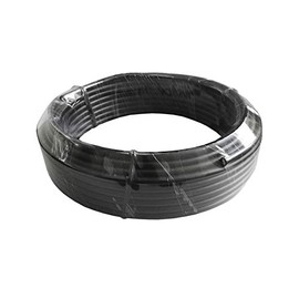 4K8K Broadcasting Compatible Coaxial Cable S-4C-FB-AL 32.8 ft (15 m) Raw Ends Black S4CFB-RMM-15BK