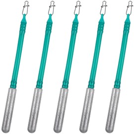 Dragging Weights for Catfishing 5Pcs No-Snag Sinkers Drag Weights Drift Dragging Sinkers for Bottom Bouncing Trolling Drifting Snagless Catfish Sinker Weight Catfishing Tackle