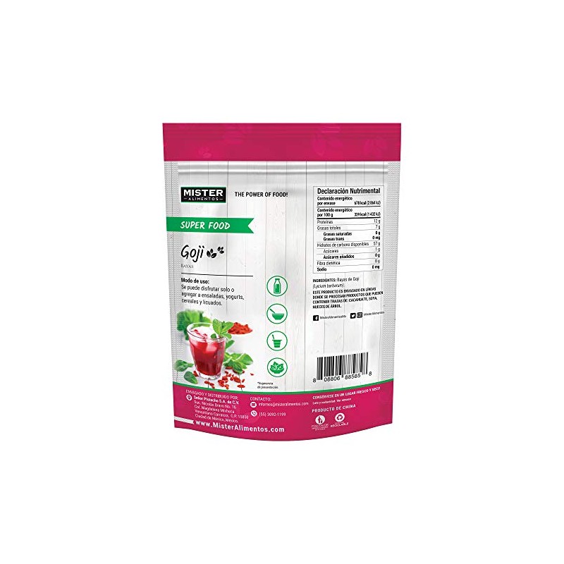 Mister Natural Bayas De Goji - 200 G