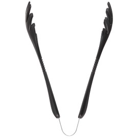 Suncraft Spaghetti Tongs, Made in Japan, Nylon, Melianti MA-40, Black, Size: W 7.9 x D 3.9 x H 1.8 inches (20 x 10 x 4.5 cm)