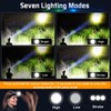 Aikertec Headlamp Rechargeable, Super Bright Headlamp for Adults with Motion