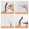 susswiff 10-Pack Wall Hooks for Hanging Coat: 10KG Metal Strong