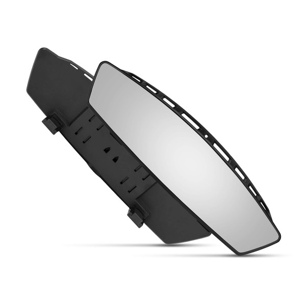 Verivue Mirrors Universal 12 Inch Interior Clip On Panoramic Curved