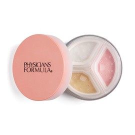 Physicians Formula Mineral Wear 3-in-1 Fixier-Puder, Transparentes Mineralisches Fixierpuder zum Festigen, Aufhellen und Konturieren von Make-up, Makelloses Finish