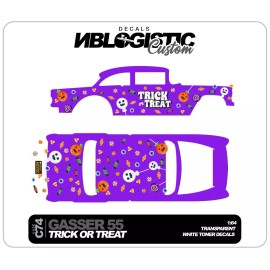 Hot Wheels '55 CHEVY GASSER Universal WaterSlide Decal for hot wheels 1/64 Scale 066