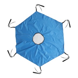 BESPORTBLE Trampoline Shade Canopy Cover Sunproof Protector for Outdoor Trampolines Easy to Install Lightweight Durable Weather Resistant Shade Net for Backyard Use