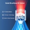 JISULIFE Handheld Turbo Fan with Long Battery Life