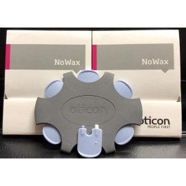 Oticon 2 Packs Of Oticon NoWax Filters For Hearing Aids. 12 Filters Total.