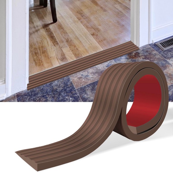 Threshold Ramps for Doorways Self-Adhesive Rubber Ramps for Door Threshold