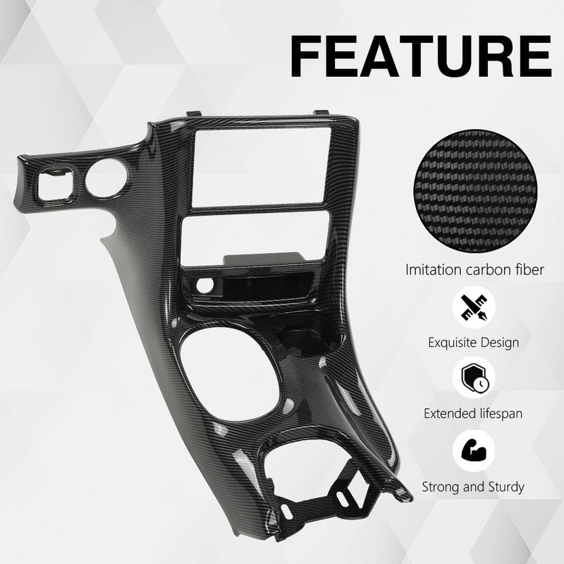 G-PLUS Double Din Radio Center Dash Bezel Kit 10407815, Fit