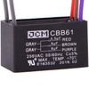 JCM 5 Wire Ceiling Fan Capacitor 4.5 uF + 6