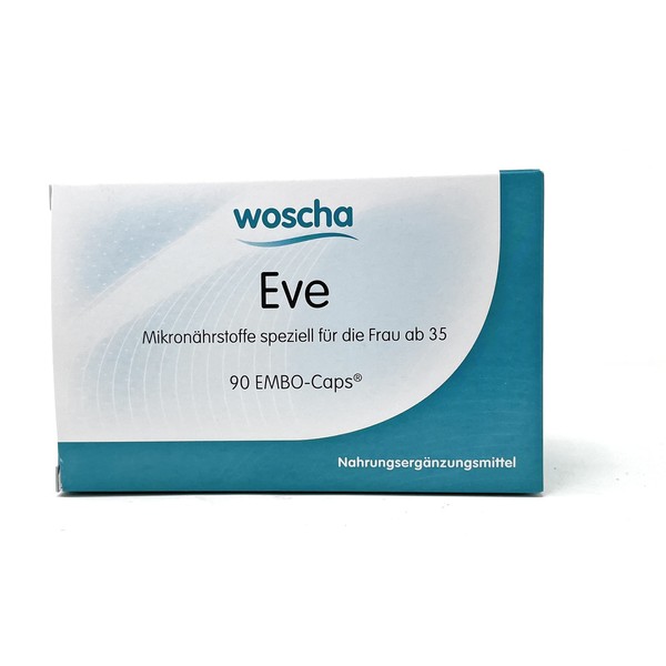 woscha Eve [Micronutrients for Women 35] 90 Embo-CAPS® (84g)