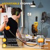HOZEREEL Steel Retractable Air Hose Reel,3/8" x 50 ft Heavy