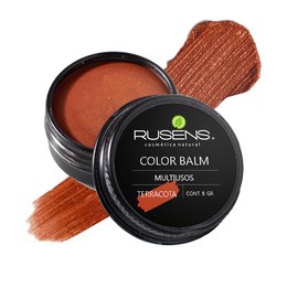 Rusens - Rubor Multiusos Natural, Cremosos, nutre, hidrata y da color a tus mejillas, labios y párpados, (Terracota)