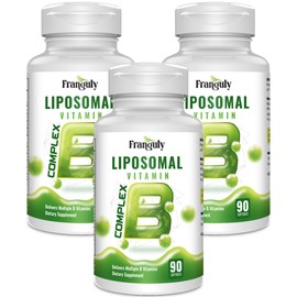 Active B Complex Liposomal B Vitamins with Plus Choline & Inositol High Potency B Complex B1, B2, B3, B5, B6, Biotin, Folate, B12 Methylcobalamin- Supports Energy & Brain Health - 270 Softgels