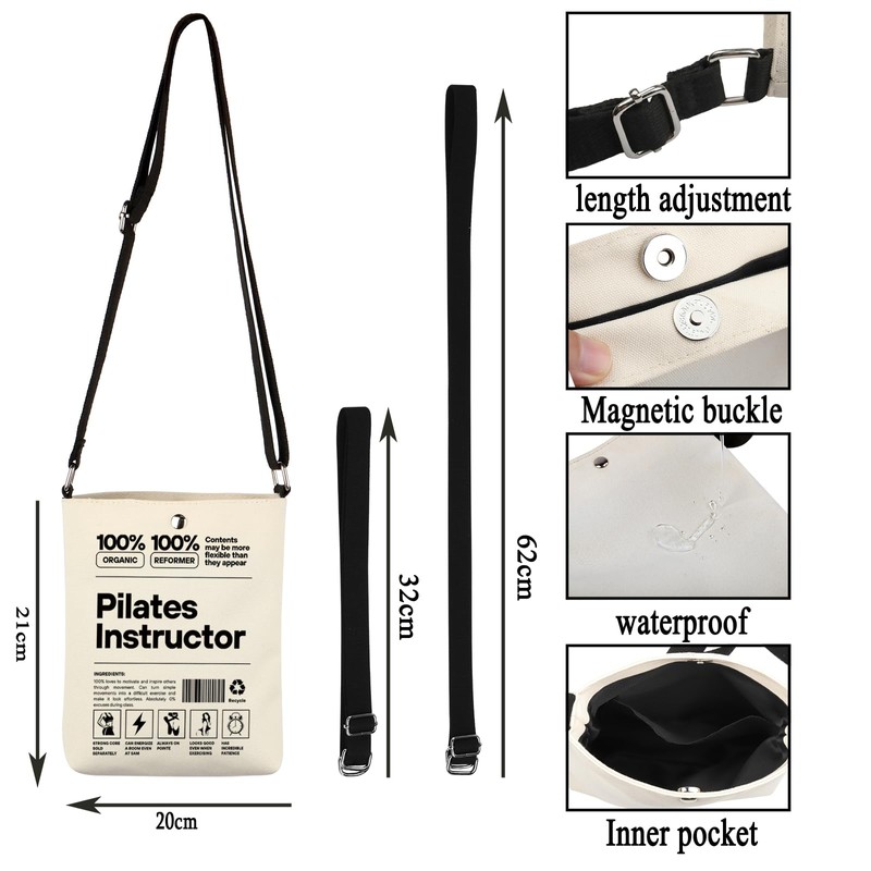 G2TUP Pilates Lover Gift Tote Bag - Pilates Life Handbag
