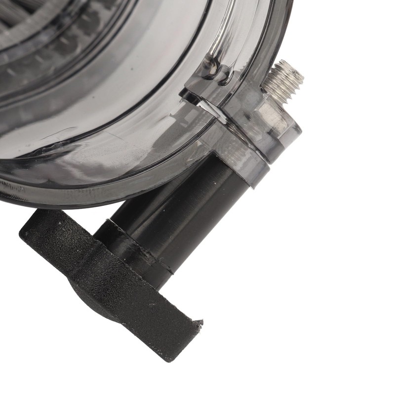 52mm Diameter CNC Router Dust Shoe, Magnetic Adjustable Height Transparent