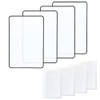 8pcs Page Magnifying Sheet for Reading, 4.7x7.1in & 2.2x3.2in 3X
