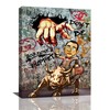 Street Graffiti Canvas Wall Art Modern Artist Aesthetics Don't Be