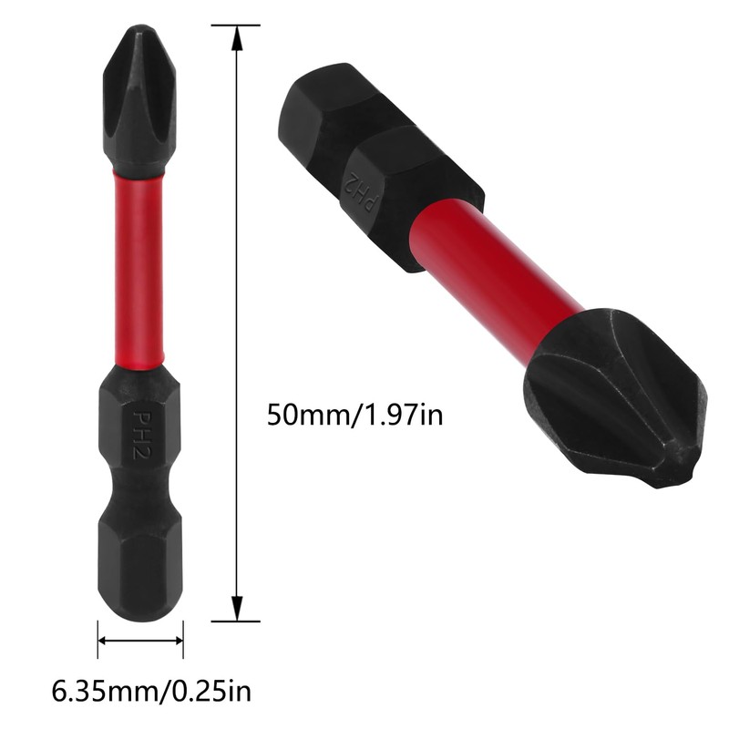 PAYA TOOLS Impact Duty Phillips Screwdriver Drill Driver Bits Sets