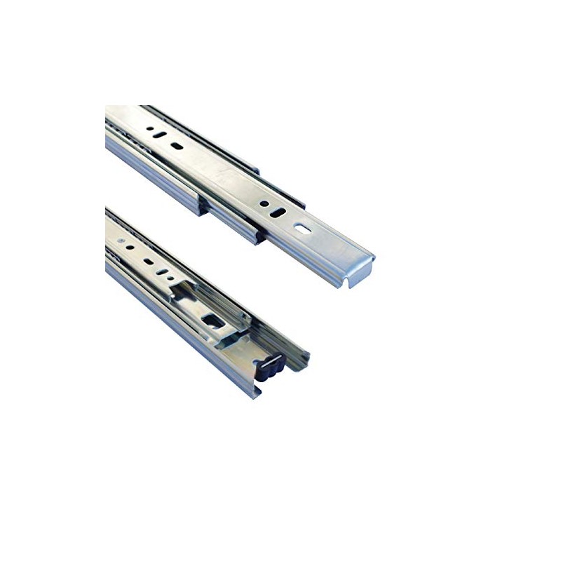 Kolor 1 Pair of 35 mm Telescopic Runners Drawer Runners